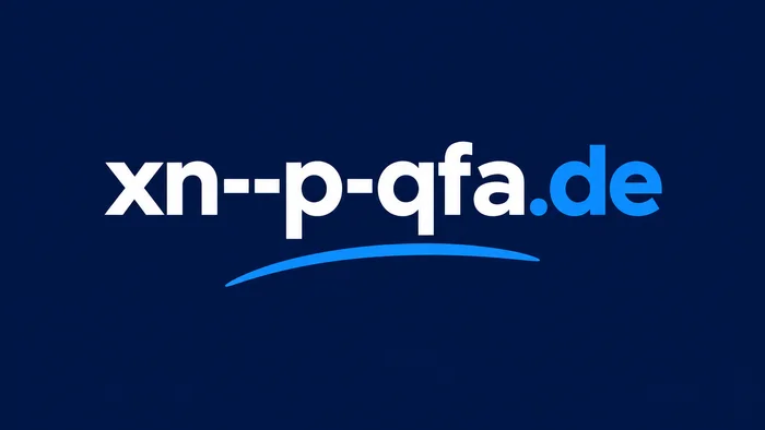 Domain xn--p-qfa.de Brand