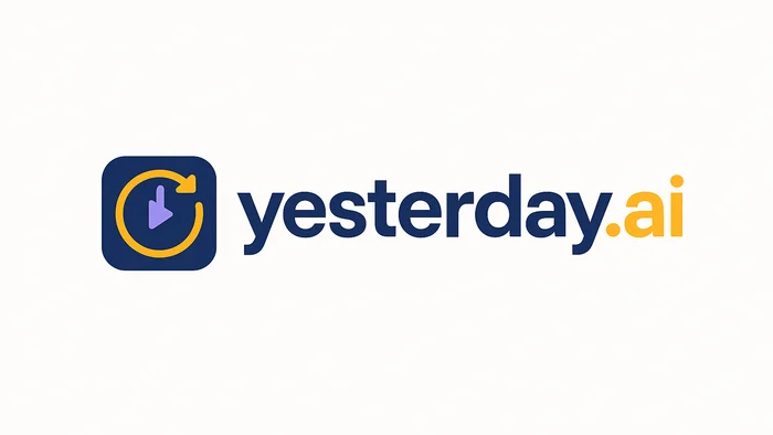 Domain yesterday.ai Brand