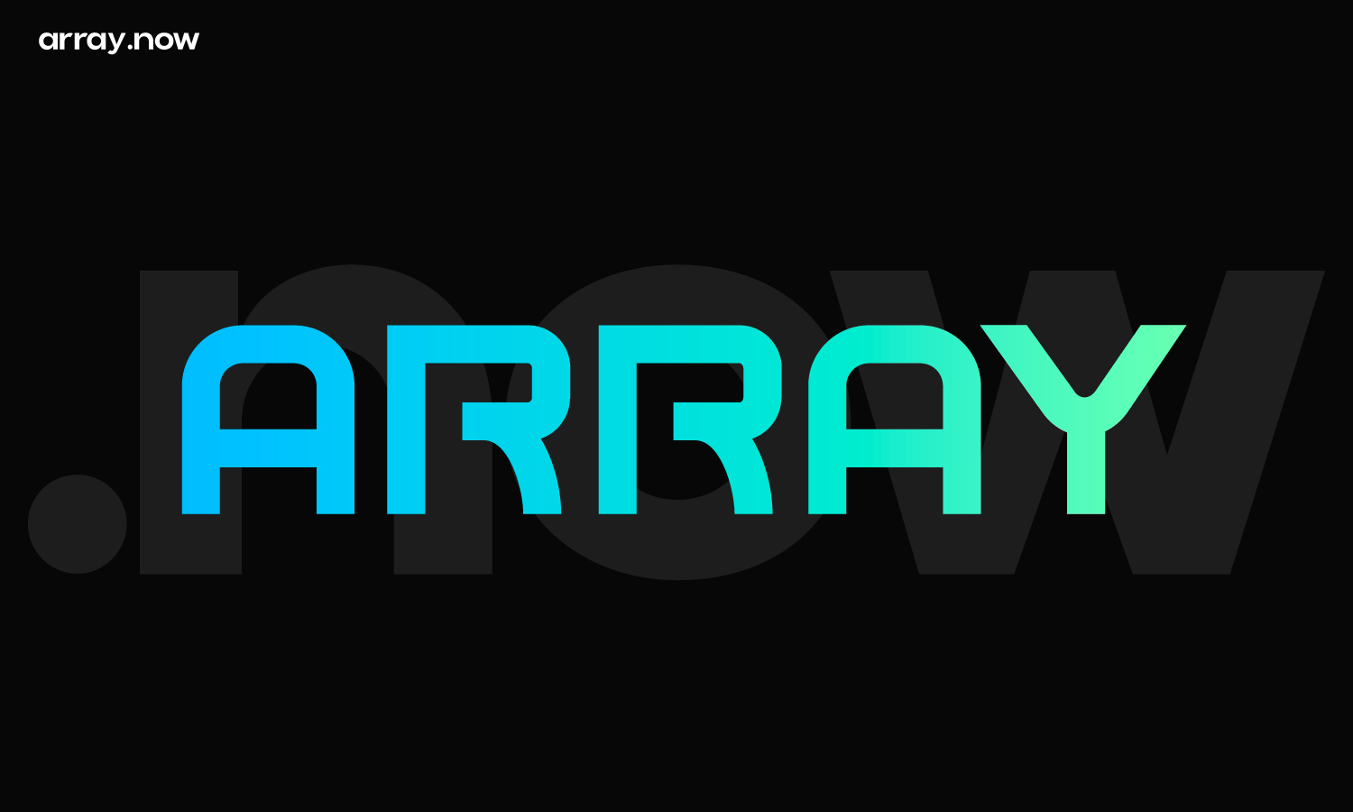 array.now logotyp