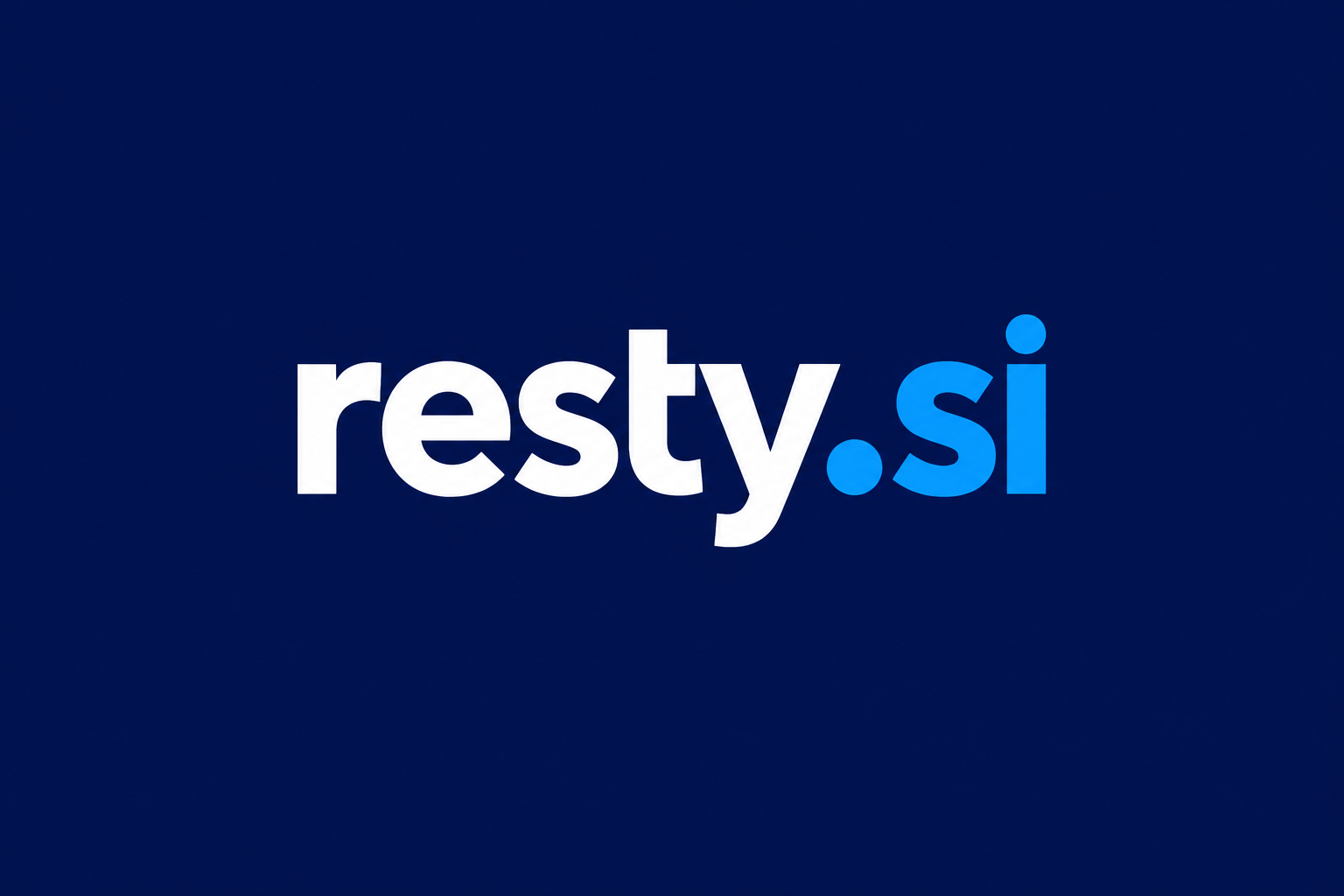 resty.si logo