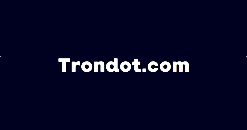Trondot.com logo