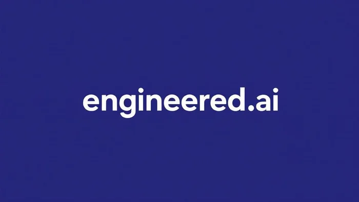 Domain engineered.ai Brand