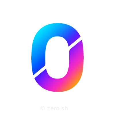 logotipo de zero.sh