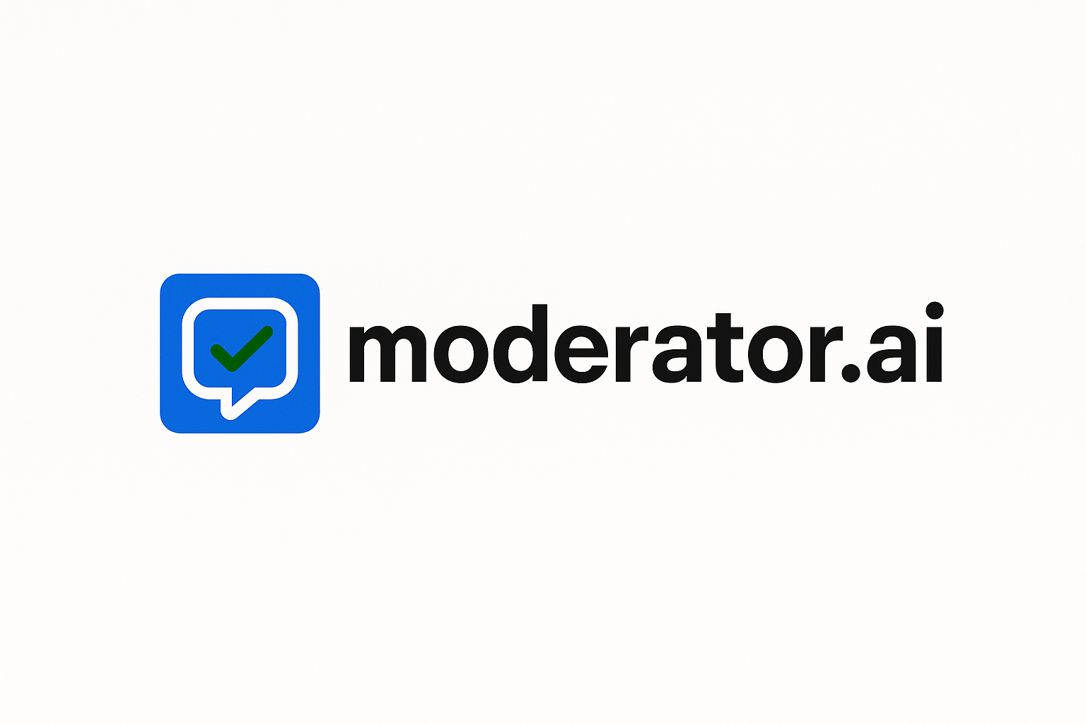 Domain moderator.ai Brand