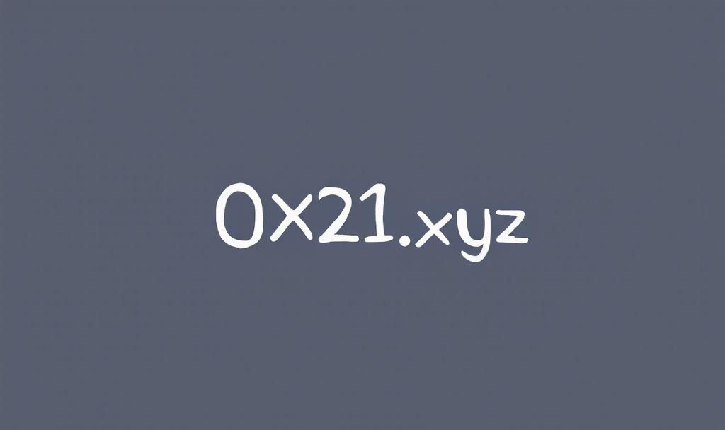 Domain 0x21.xyz Brand