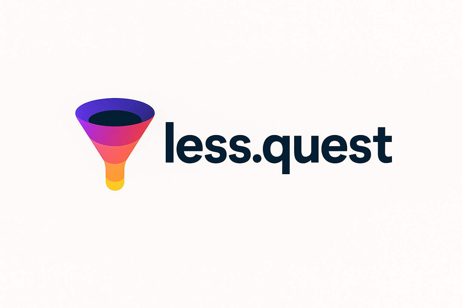 Domain less.quest Brand