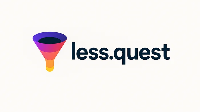 Domain less.quest Brand