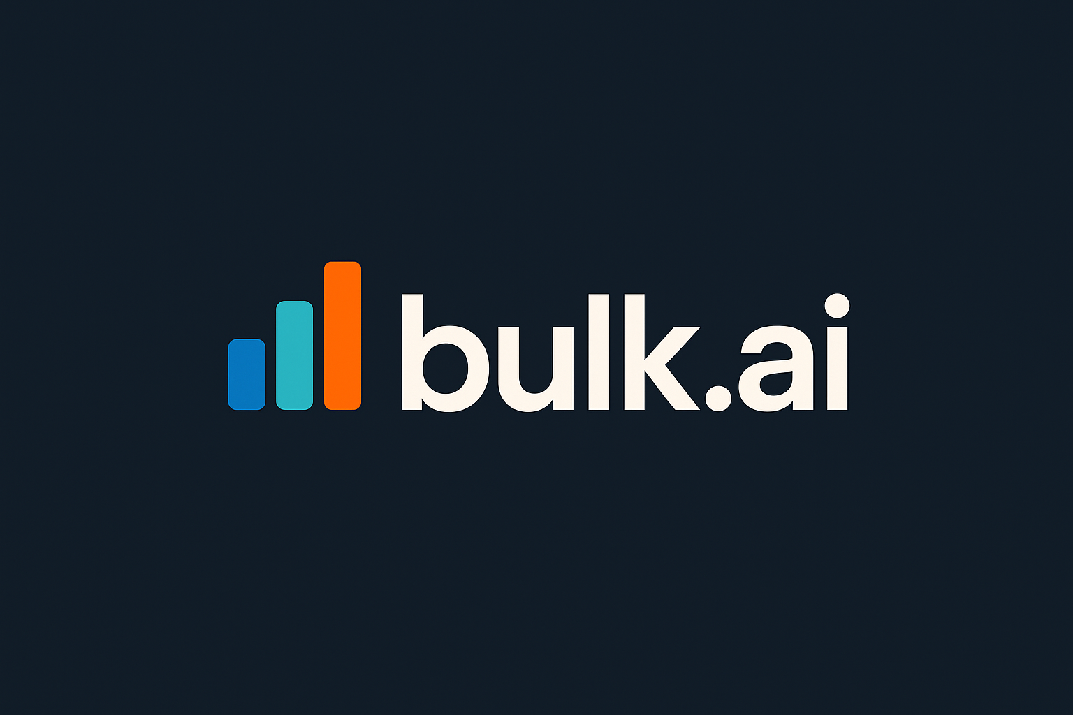 Domain bulk.ai Brand