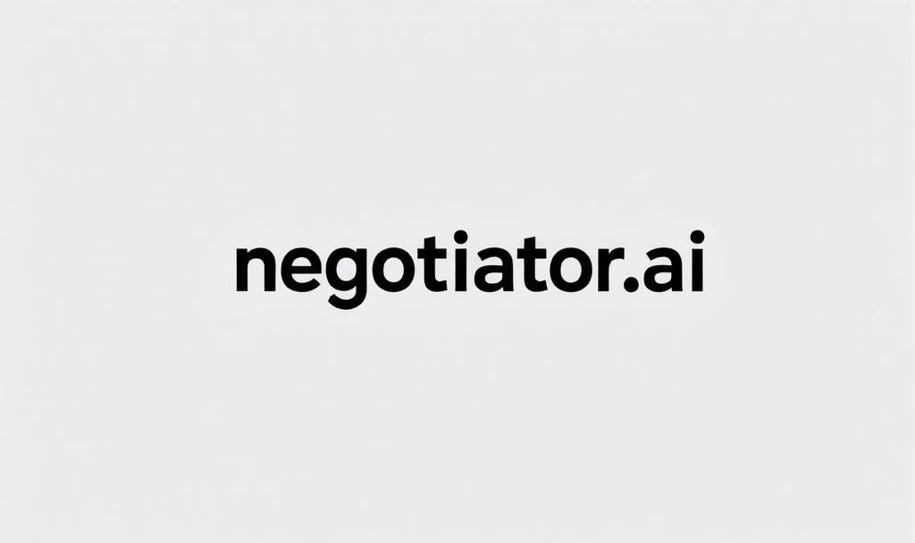 Domain negotiator.ai Brand
