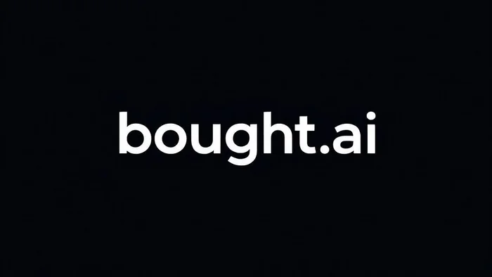 Domain bought.ai Brand
