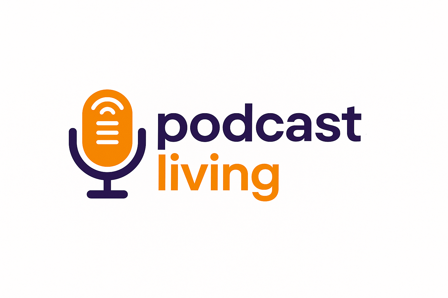 podcast.living logo