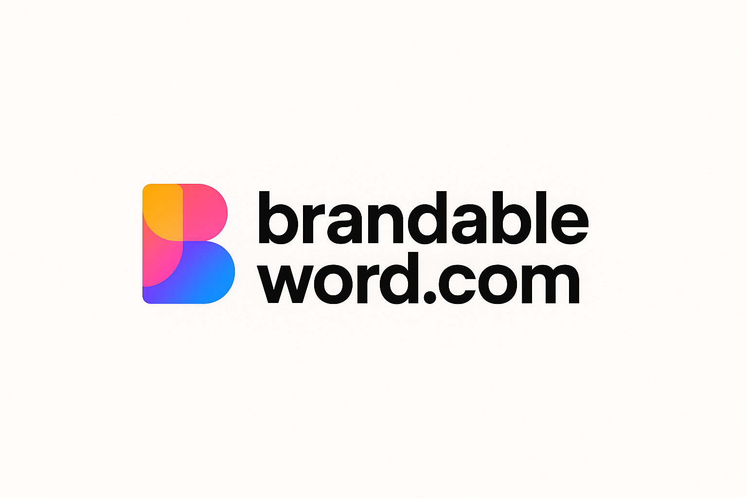 brandableword.com logosu