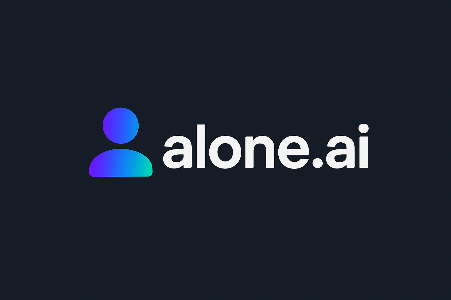 โลโก้ alone.ai