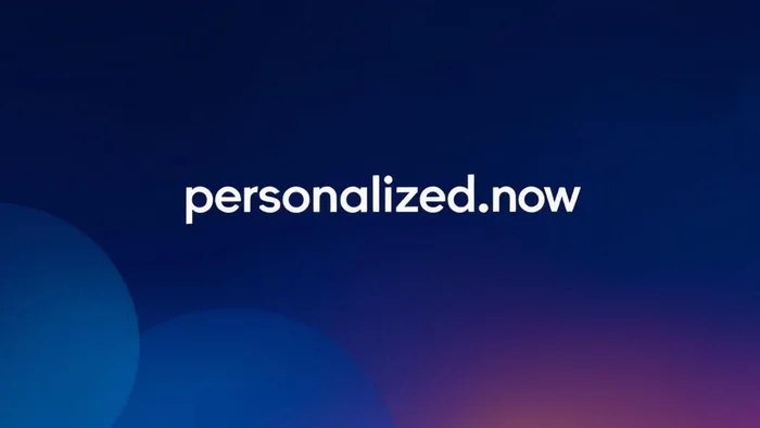 Domain personalized.now Brand