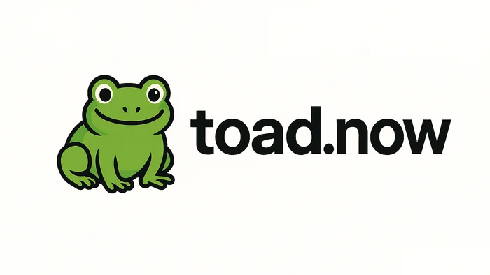 Domain toad.now Brand
