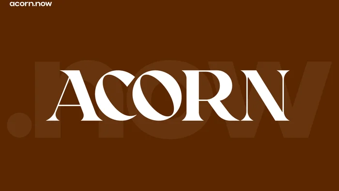Domain acorn.now Brand
