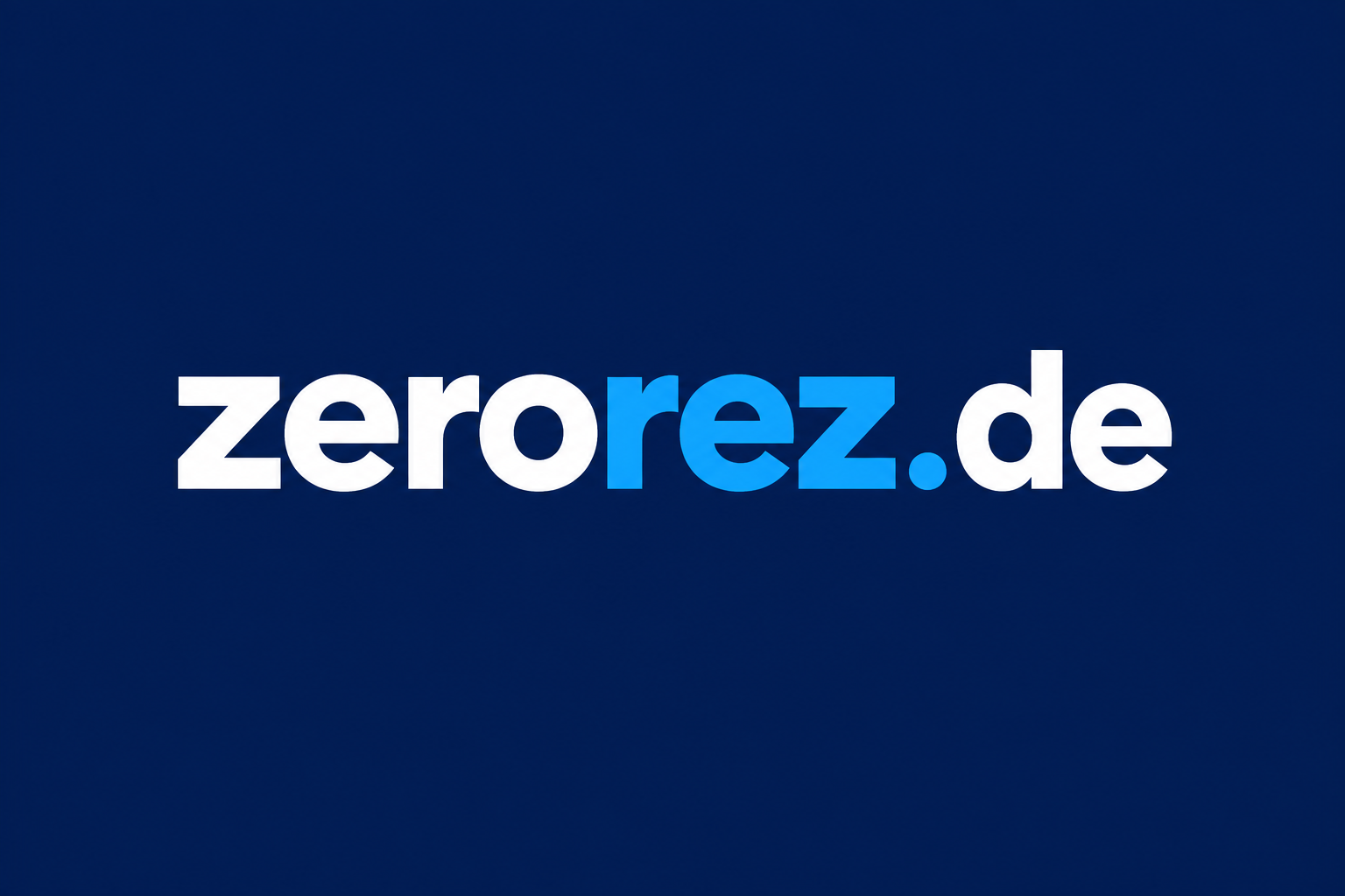 Logo zerorez.de