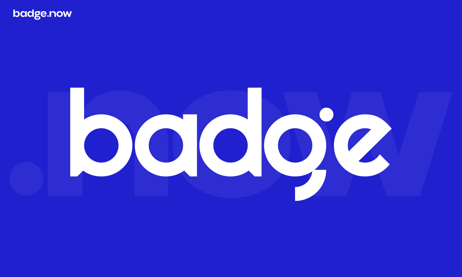 logo di badge.now