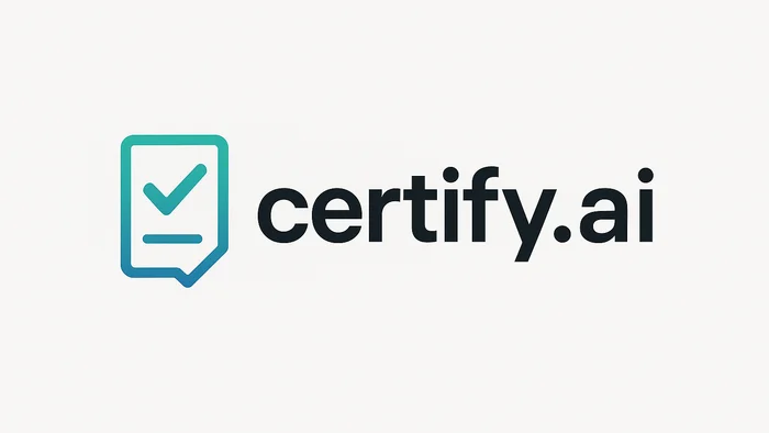 Domain certify.ai Brand