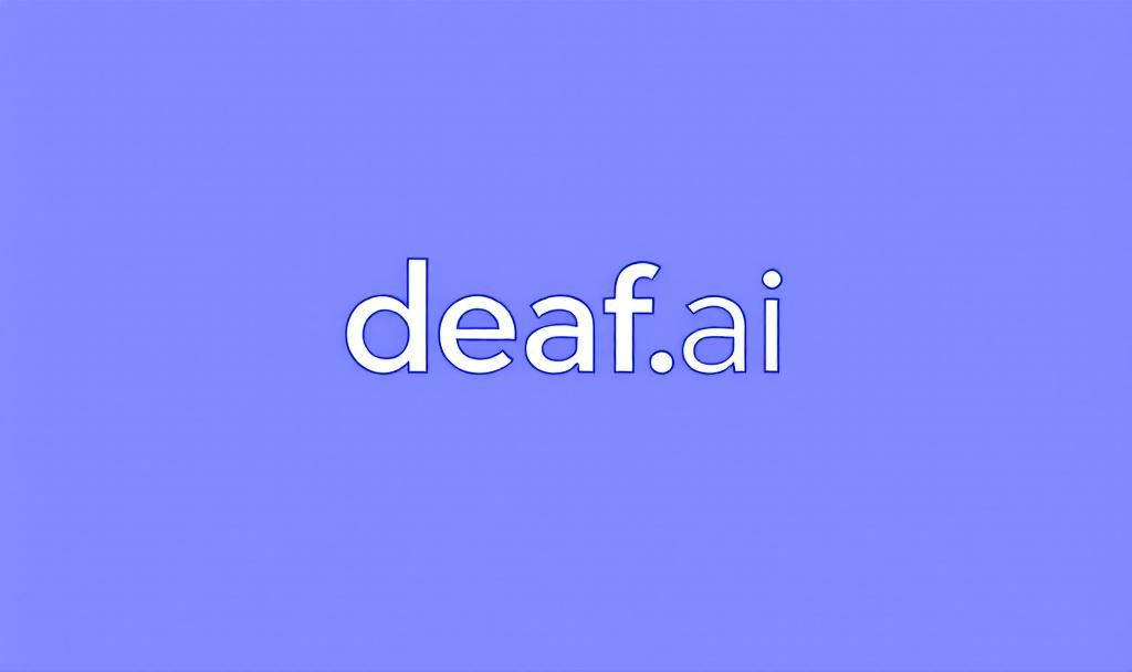deaf.ai 로고
