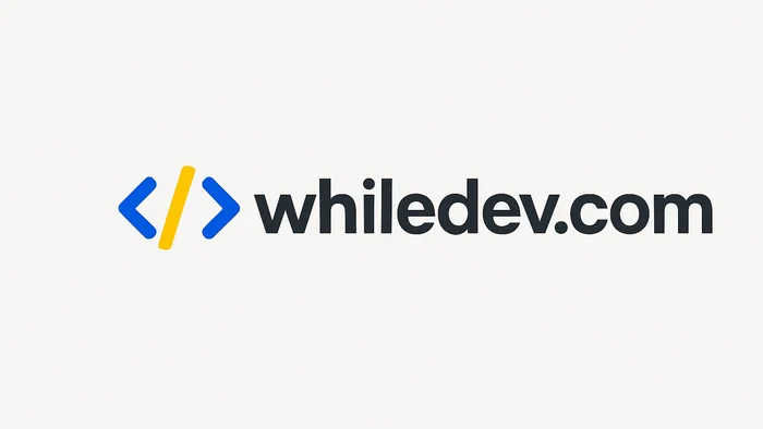 Domain whiledev.com Brand