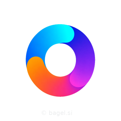 bagel.si 標誌