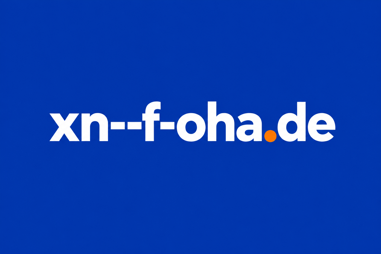 xn--f-oha.de のロゴ
