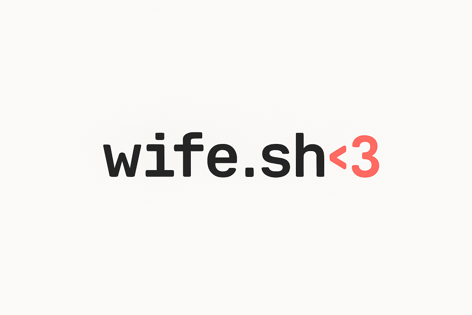 logo wife.sh