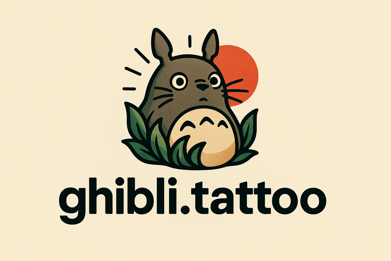 Logo ghibli.tattoo