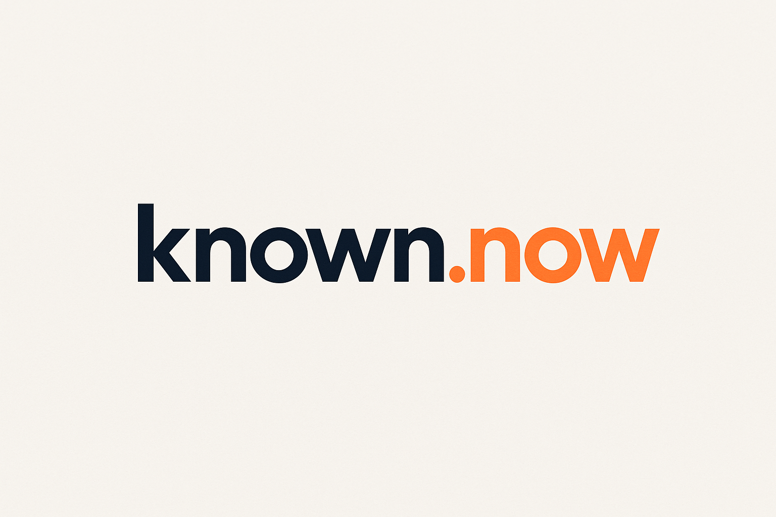 Domain known.now Brand