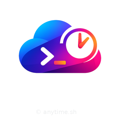 logotipo de anytime.sh
