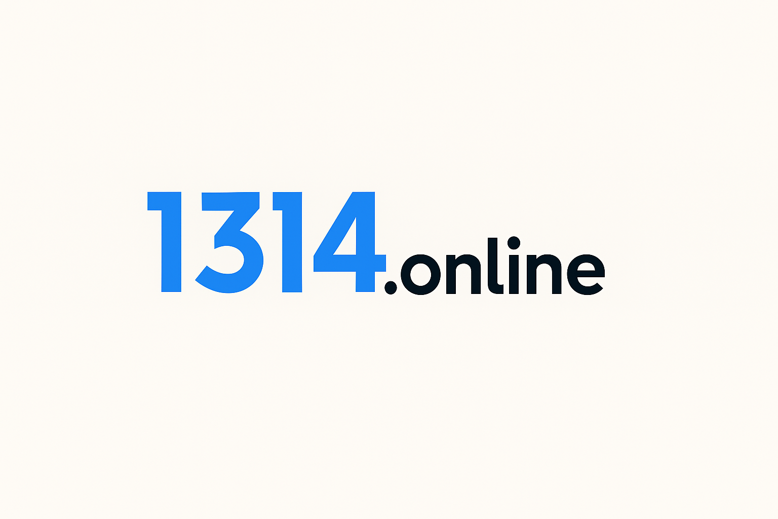 Domain 1314.online Brand