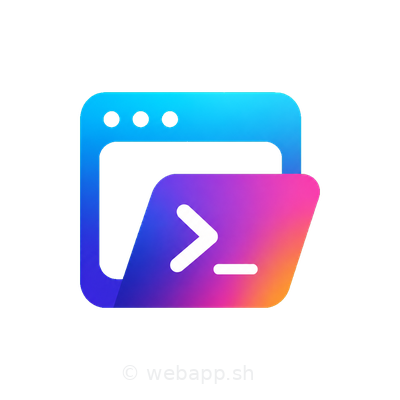 logotipo de webapp.sh